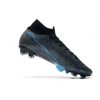 Zapatos Nike Mercurial Superfly Elite DF FG Longitud de onda Negro Azul